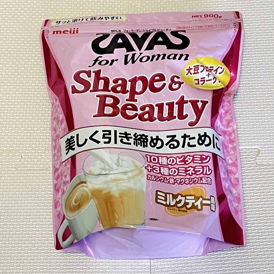 【匿名配送】ザバス for Woman シェイプ&ビューティ ミルクティー2袋