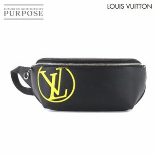 ルイヴィトン(LOUIS VUITTON)の未使用 展示品 ルイ ヴィトン LOUIS VUITTON エピ LV サークル バムバッグ ボディ バッグ レザー ノワール M55131 シルバー 金具 VLP 90208635(ボディーバッグ)