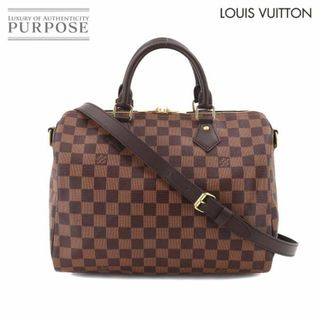 ルイ ヴィトン LOUIS VUITTON ダミエ スピーディ バンドリエール 30 2way ハンド ショルダー バッグ エベヌ N41367 VLP 90183429