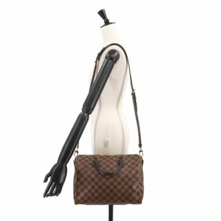 ルイ ヴィトン LOUIS VUITTON ダミエ スピーディ バンドリエール 30 2way ハンド ショルダー バッグ エベヌ N41367 VLP 90183429