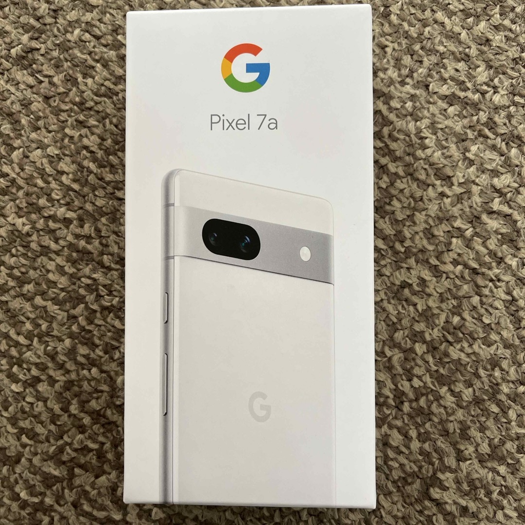 Google Pixel(グーグルピクセル)のGoogle pixel7a ホワイト　本体 スマホ/家電/カメラのスマートフォン/携帯電話(スマートフォン本体)の商品写真