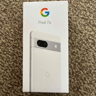 グーグルピクセル(Google Pixel)のGoogle pixel7a ホワイト　本体(スマートフォン本体)