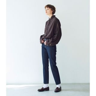 新品　ヤヌーク　YANUK    デニムシャツ　XＳ　定価23100円