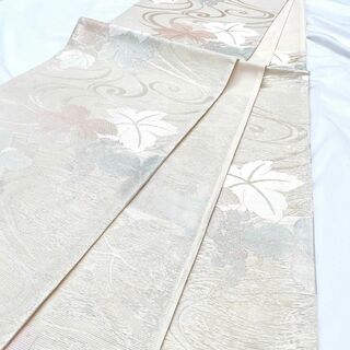 夏用 紗 未仕立て 流水に葡萄模様の袋帯 着物の通販 by TSUMUGI re