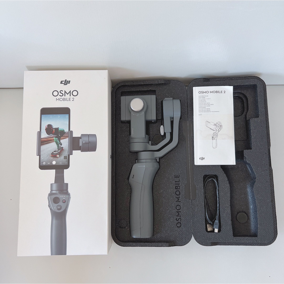 ほぼ未使用！極美品DJI Osmo Mobile 2ジンバル-