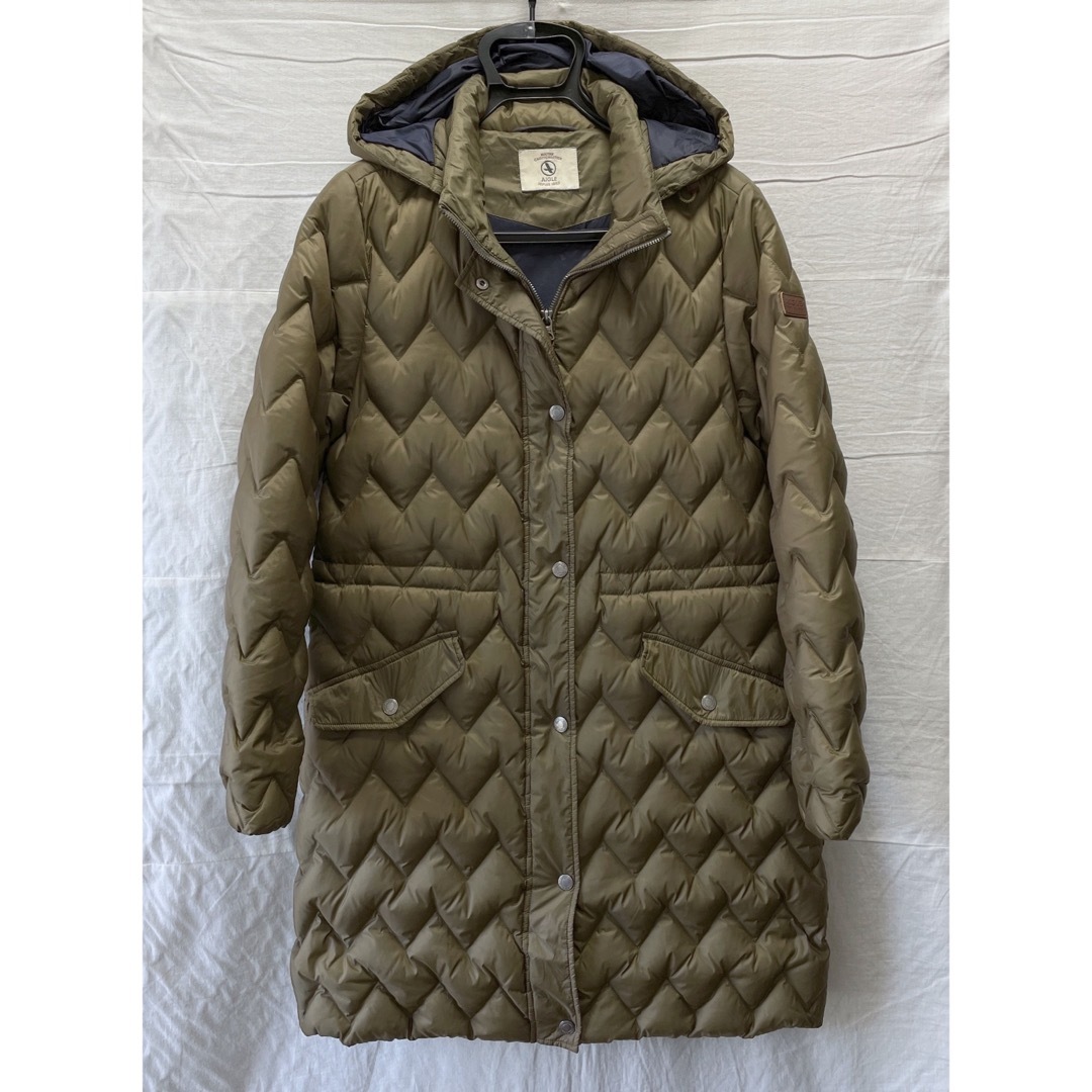 AIGLE エーグル 軽量 2way ダウンコート サイズ38