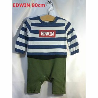 エドウィン(EDWIN)の＜№0144＞(80cm)★EDWIN(エドウィン)★カバーオール(ロンパース)