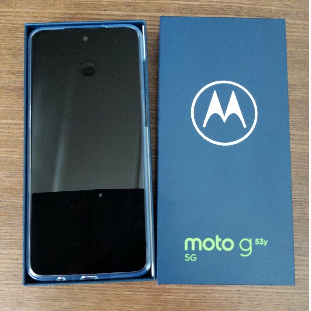 新品未使用☆motorola G53Y ブラック