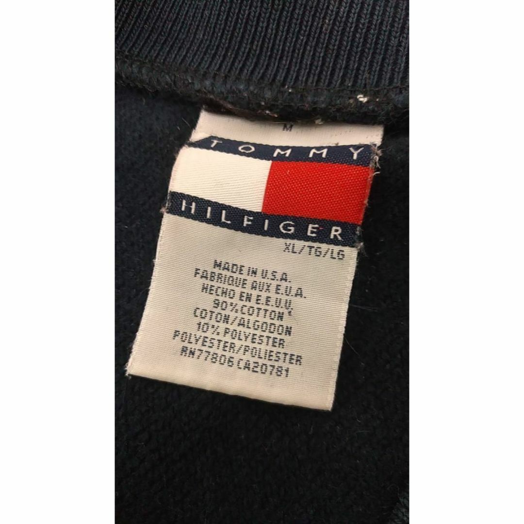 TOMMY HILFIGER(トミーヒルフィガー)の送料込み トミー・ヒルフィガー スウェットジャケット 大きいサイズ メンズ メンズのジャケット/アウター(ブルゾン)の商品写真