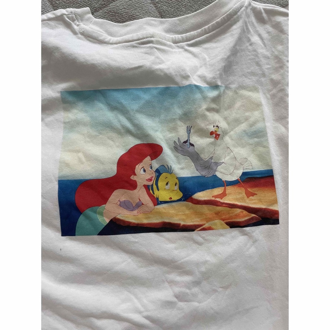 Disney(ディズニー)のアリエル リトルマーメイド バックプリントTシャツ レディースのトップス(Tシャツ(半袖/袖なし))の商品写真