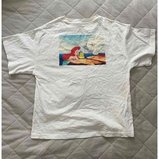 ディズニー(Disney)のアリエル リトルマーメイド バックプリントTシャツ(Tシャツ(半袖/袖なし))