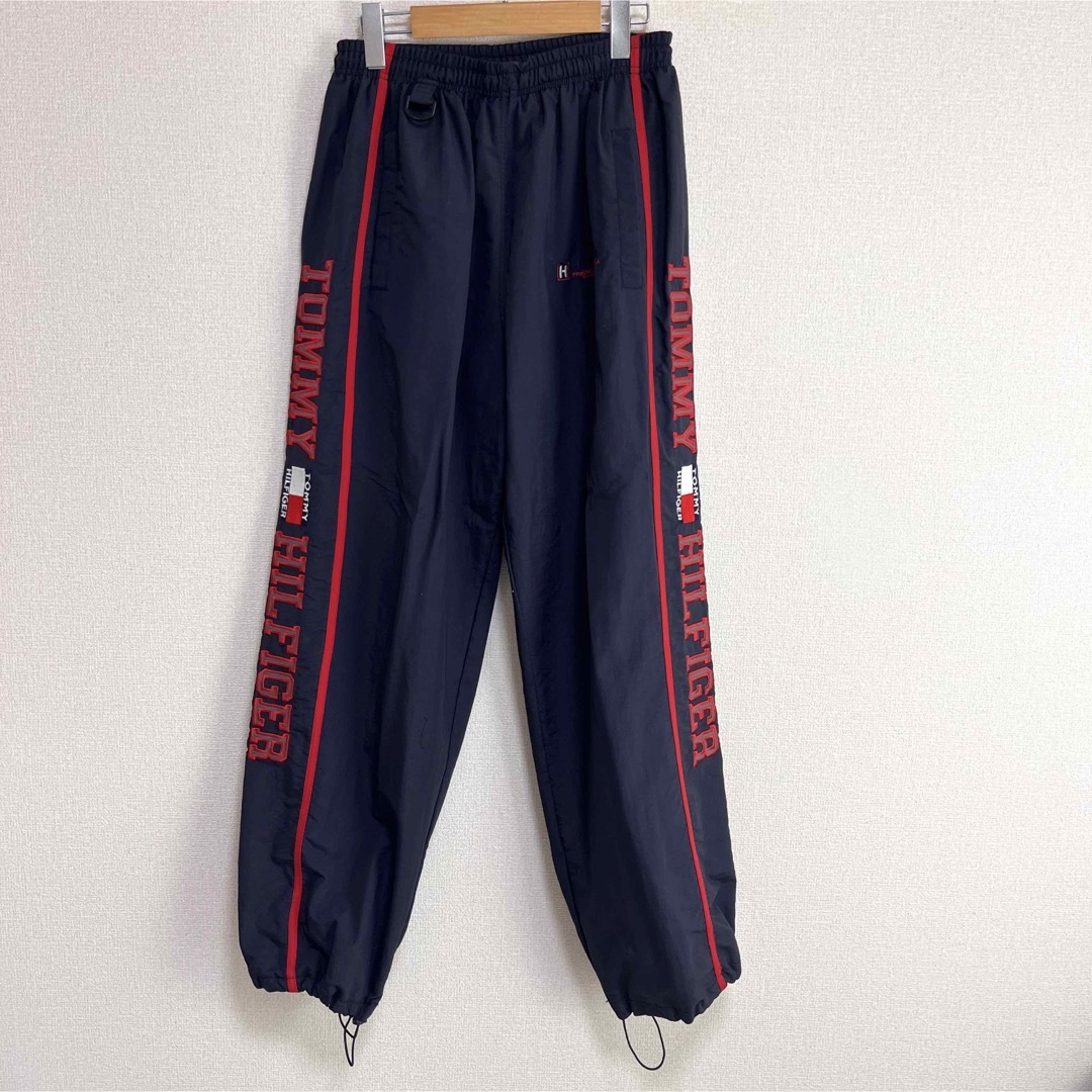 tommy hilfiger セットアップ ナイロンジャケット ネイビー 90s