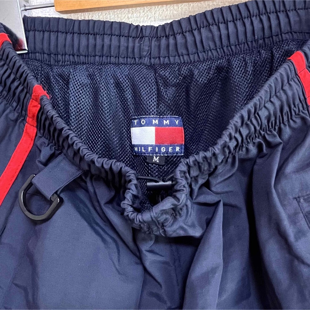 tommy hilfiger セットアップ ナイロンジャケット ネイビー 90s