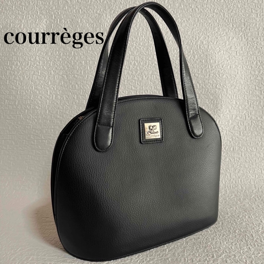 Courreges - Courreges クレージュ ロゴ付き ハンドバッグの通販 by