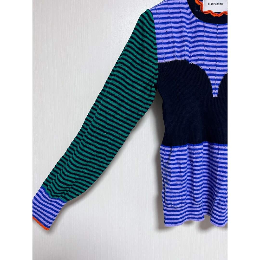 HENRIK VIBSKOV ニットカットソー-