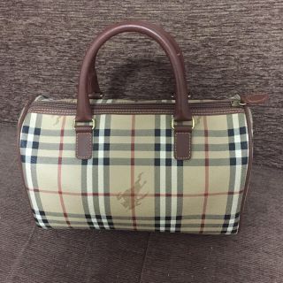 バーバリー(BURBERRY)のバーバリーのミニボストンバッグ(ボストンバッグ)