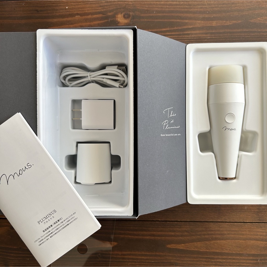 mous PLUMINUS 美顔器 mous-16418 美容/健康 mous PLUMINUS 美顔器 mous-16418 美容/健康
