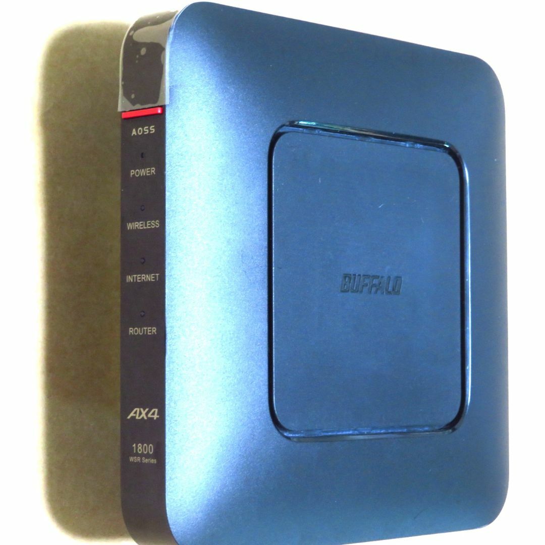 Buffalo WiFiルーター WiFi6/Ipv6対応 ブラック