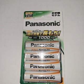 パナソニック(Panasonic)のエボルタe お手軽モデル単3形 BK-3LLB／4B(4本入)(その他)