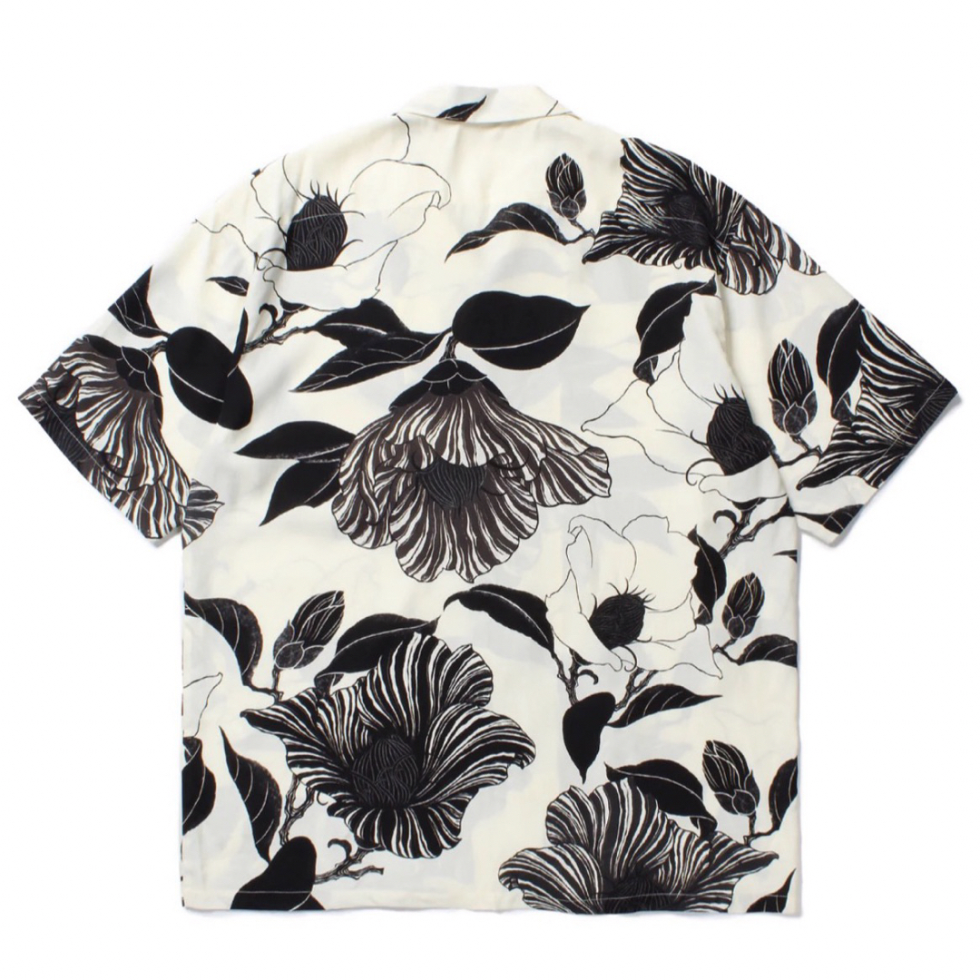 GAKKIN × BUDSPOOL 廻り花HAWAIIAN SHIRT XL