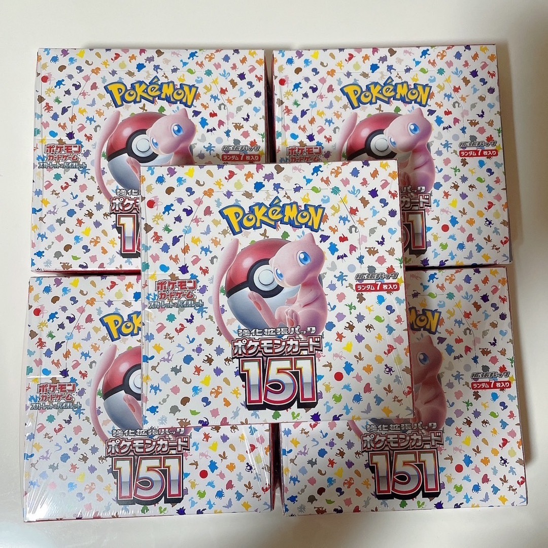 ポケモンカード 151 box シュリンク付き　※ポケモンセンターオンライン品