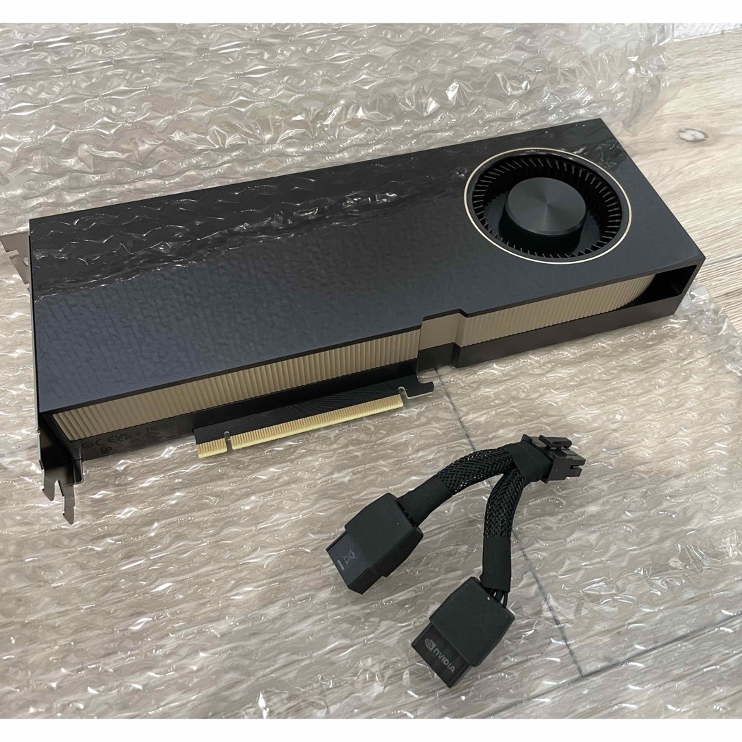 NVIDIA - 中古美品 NVIDIA RTX A6000 BTO取り外しの通販 by ヨネ NVIDIA - 中古美品 NVIDIA RTX A6000 BTO取り外しの通販 by ヨネ