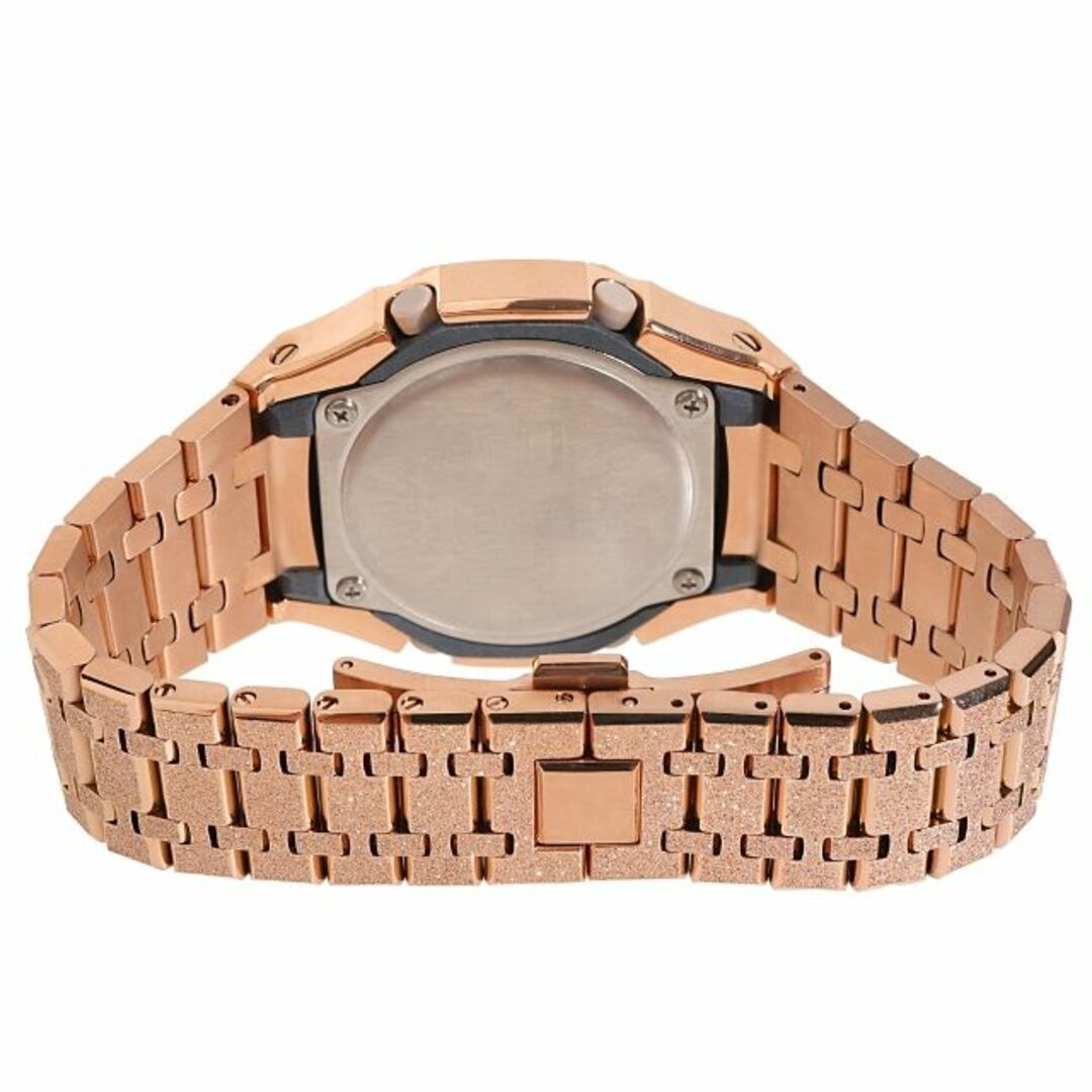 G-SHOCK(ジーショック)のG-SHOCK カシオーク GMA-S2100 フロステッド ローズゴールド ミドルサイズ カスタム ステンレス製 艶消しモデル Frosted Edition メンズの時計(腕時計(アナログ))の商品写真
