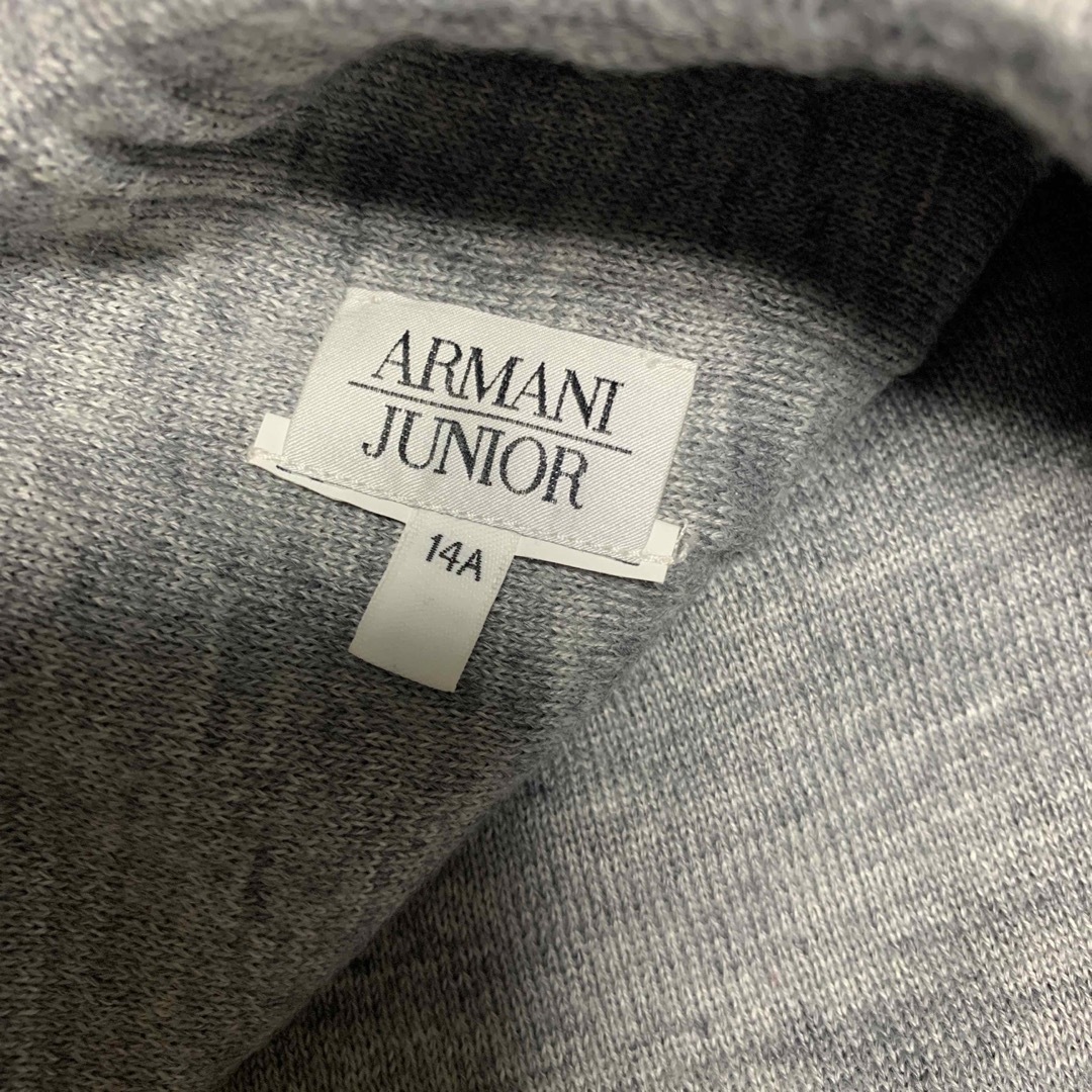 ARMANI JUNIOR(アルマーニ ジュニア)のARMANI JUNIOR♡ニット帽♡14歳 キッズ/ベビー/マタニティのこども用ファッション小物(帽子)の商品写真