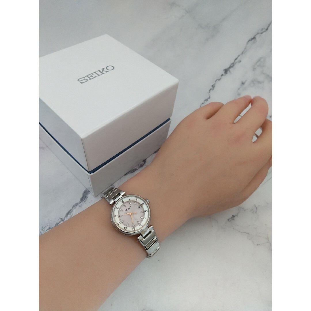 SEIKO - セイコー ルキアカリテ 限定版 電波ソーラー 美品 11Pダイヤ