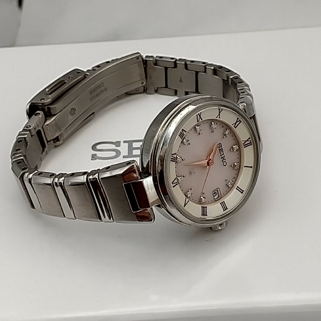 SEIKO - セイコー ルキアカリテ 限定版 電波ソーラー 美品 11Pダイヤ