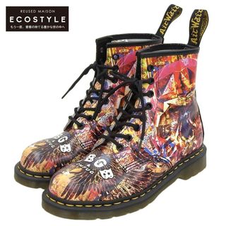 ドクターマーチン(Dr.Martens)のドクターマーチン 美品 Dr.Martens ドクターマーチン CBGB×OMFUG 8ホール ブーツ シューズ メンズ マルチカラー 6 1460 6(UK)(その他)