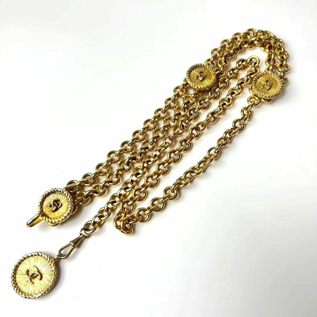 シャネル CHANEL ココマーク vintage チェーンベルト GP-