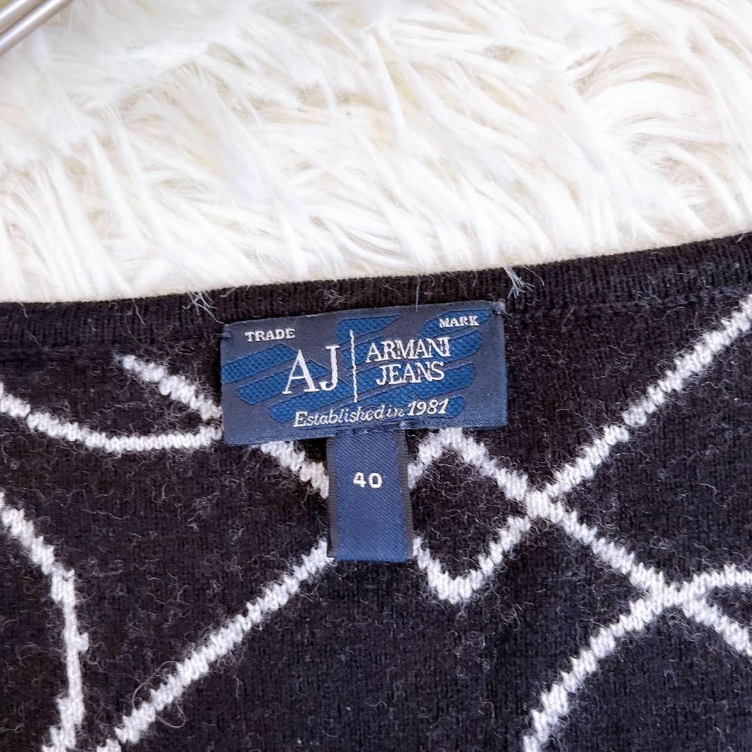 美品❤️ ARMANI JEANS【アルマーニジーンズ】ニットセーター ハート