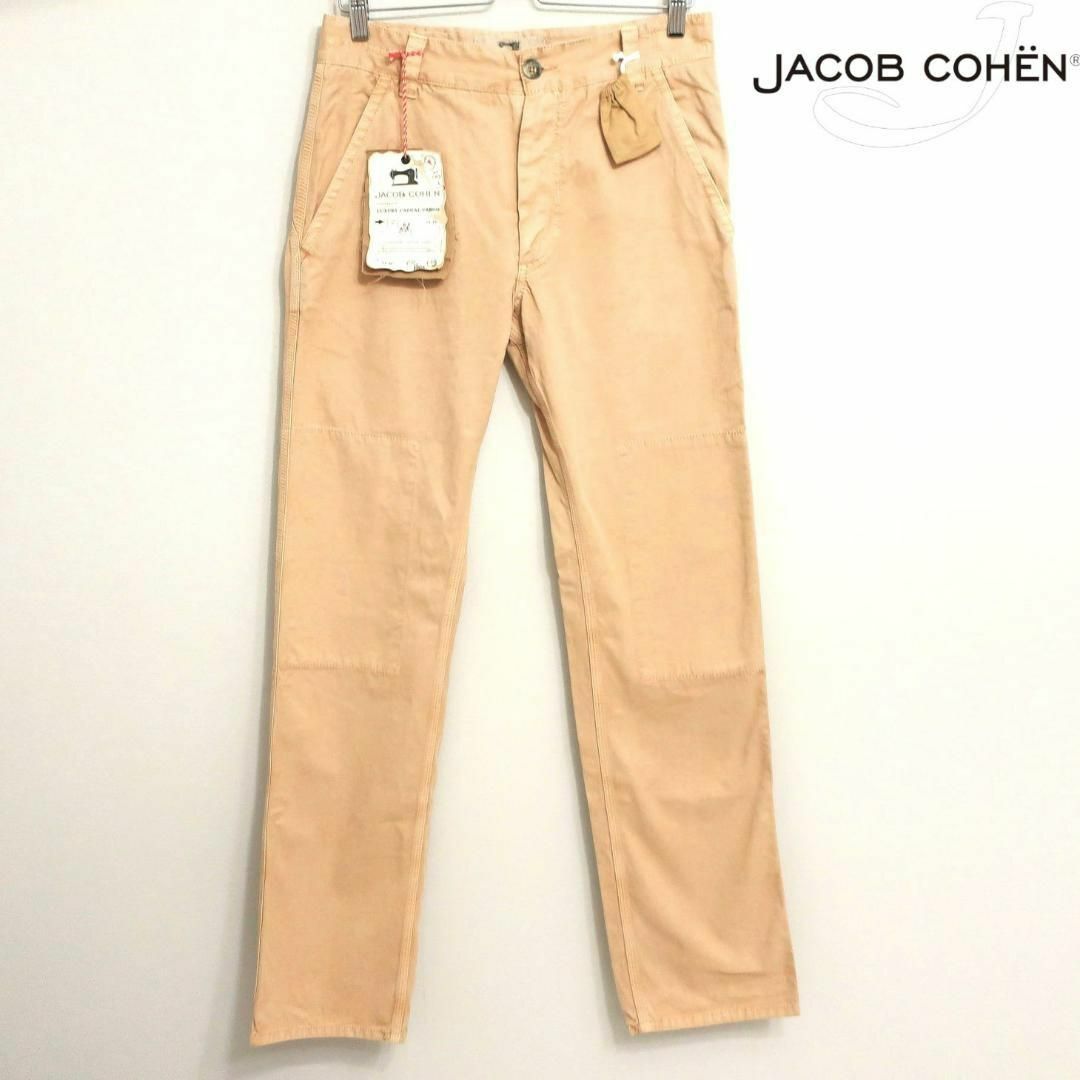 新品 JACOB COHEN イタリア製 最高級 チノパン カーゴ W31 M