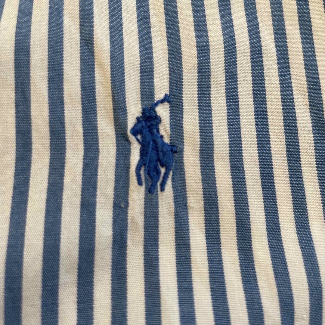 Ralph Lauren(ラルフローレン)のキッズ　シャツ　ラルフローレン　ストライプ　110 キッズ/ベビー/マタニティのキッズ服男の子用(90cm~)(ブラウス)の商品写真