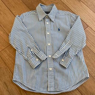 ラルフローレン(Ralph Lauren)のキッズ　シャツ　ラルフローレン　ストライプ　110(ブラウス)