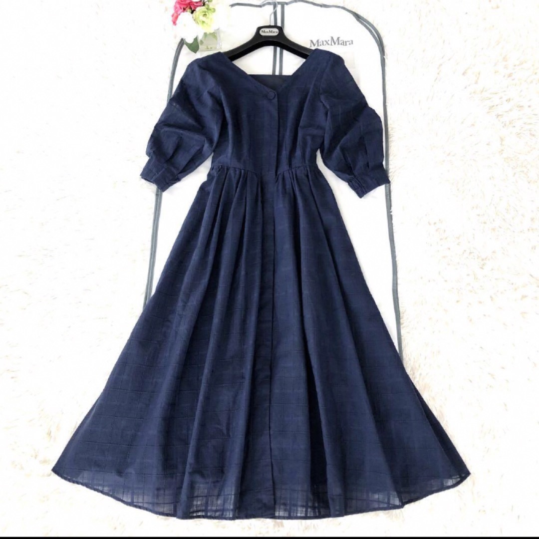 EPOCA - 新品タグ付き‼️【EPOCA】ふんわりお袖マキシワンピース