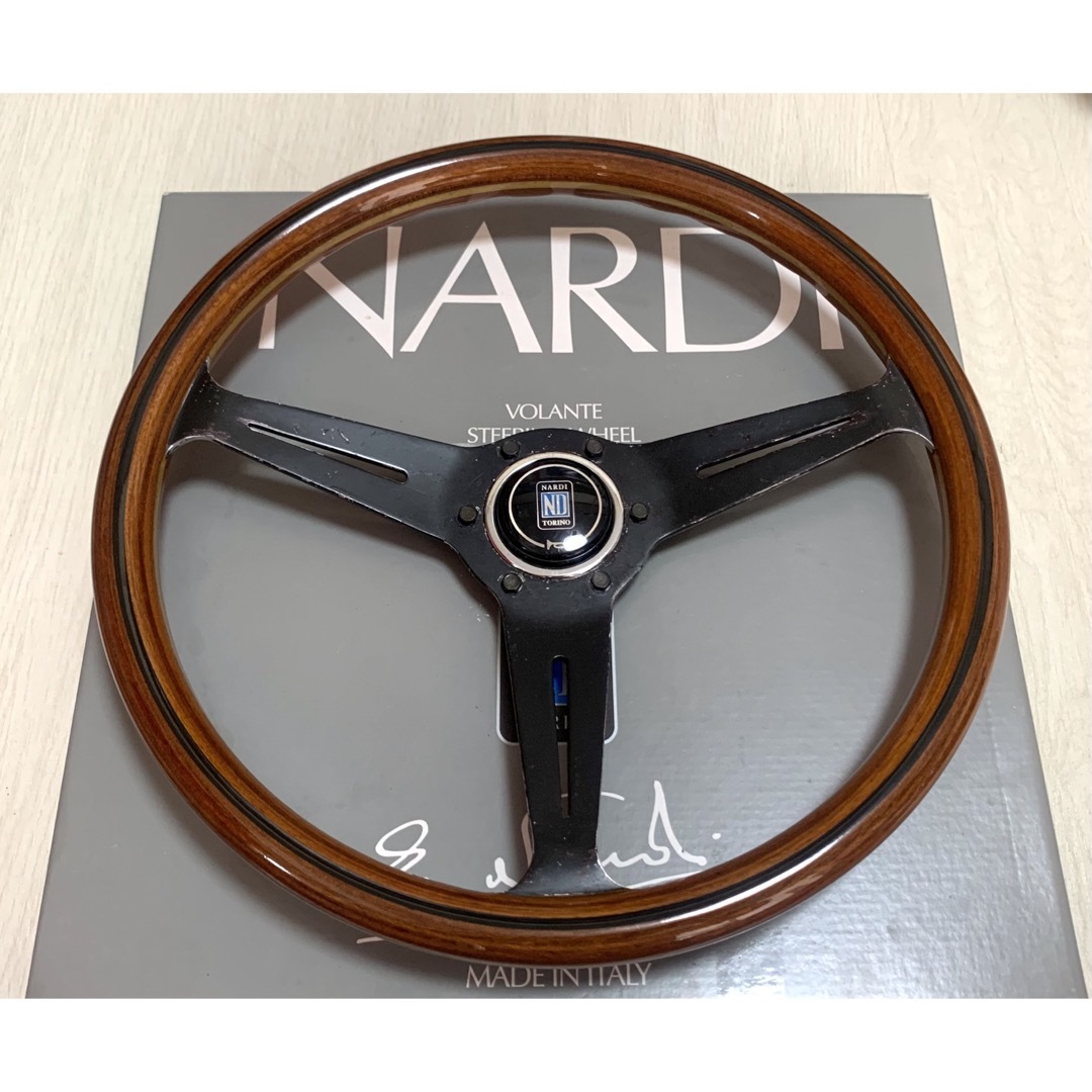 【NARDI Classic】36.5Φ ウッドステアリング　ナルディ