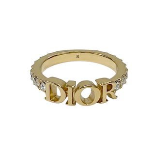 クリスチャンディオール(Christian Dior)のクリスチャンディオール CHRISTIAN DIOR Dio(r)evolution リング 指輪 ゴールド ラインストーン ロゴ(リング(指輪))