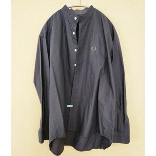 フレッドペリー(FRED PERRY)の売約済み　ノーカラーシャツ(羽織にも)(シャツ)