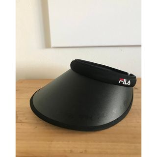 フィラ(FILA)のほぼ新品！美品！FILA  サンバイザー  黒(その他)