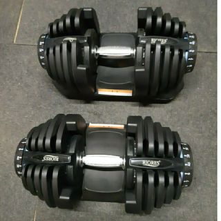 RIORES 可変式ダンベル　40kg×2 ①