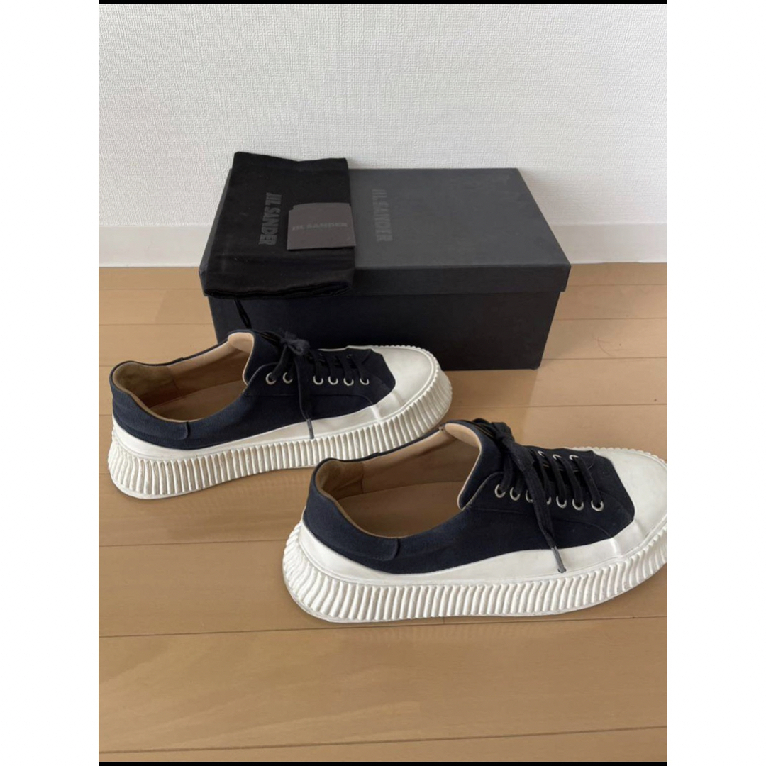 JIL SANDER ジルサンダー バルガナイズ スニーカー 美品 28cm 5