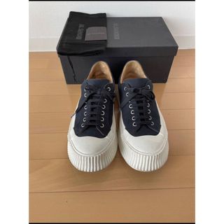 ジルサンダー(Jil Sander)のJIL SANDER ジルサンダー バルガナイズ スニーカー 美品 28cm(スニーカー)