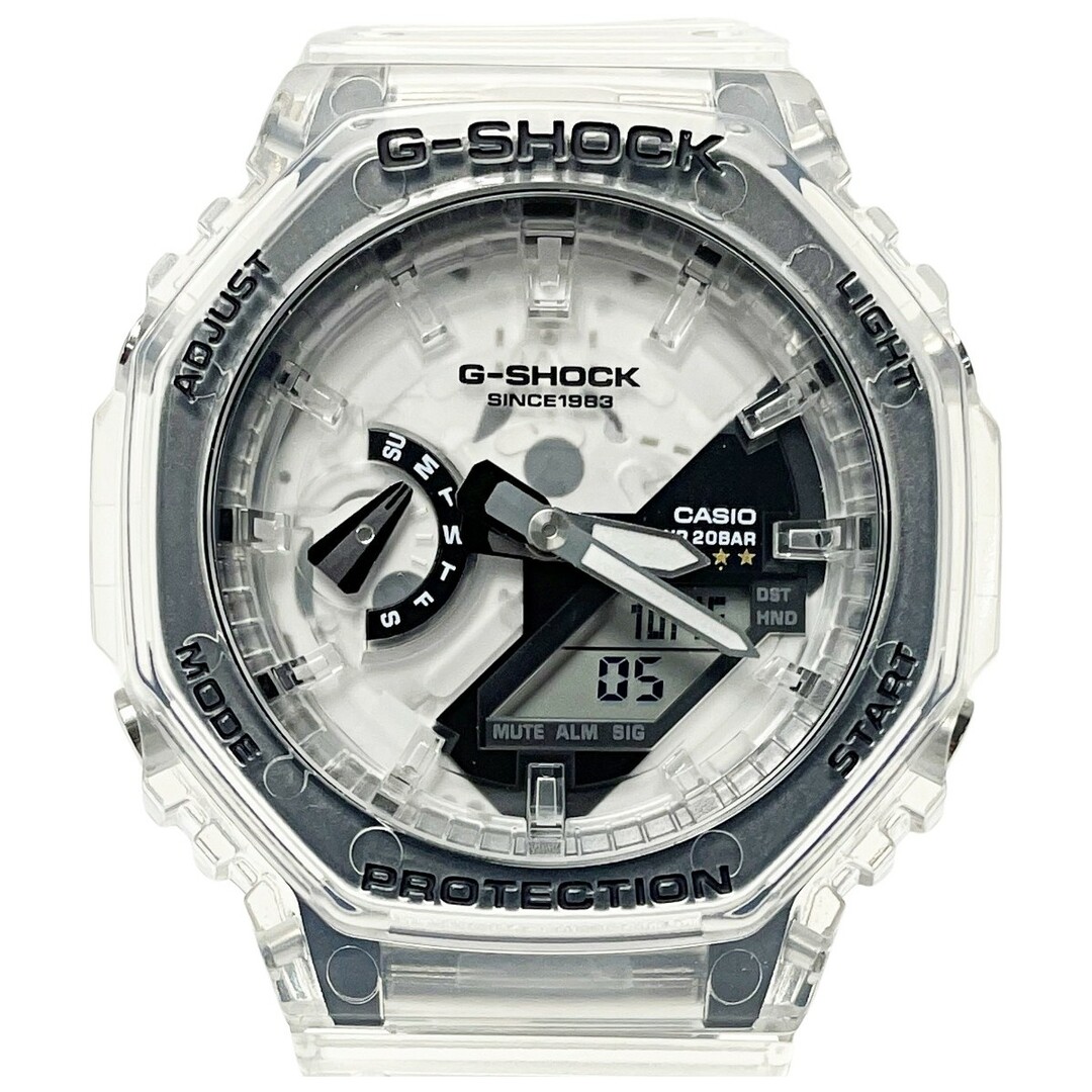 CASIO(カシオ)の☆☆CASIO カシオ G-SHOCK Clear Remixシリーズ GA-2140RX-7AJR クリア クォーツ メンズ 腕時計  箱・取説有 メンズの時計(ラバーベルト)の商品写真