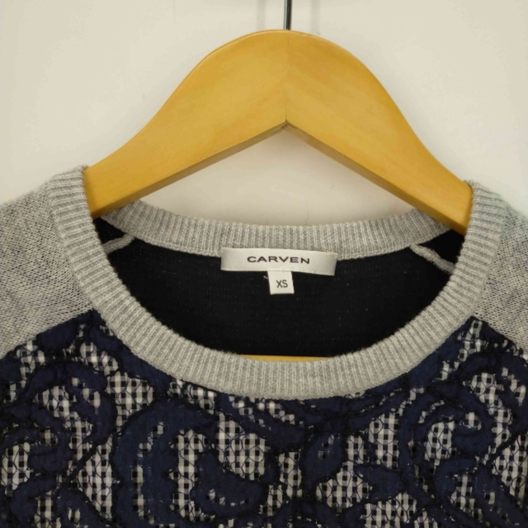 カルヴェン　　可愛い半袖　セーター