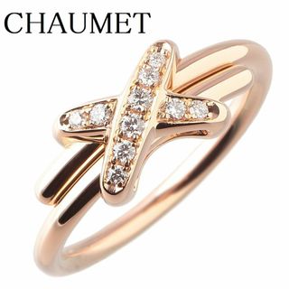 ショーメ(CHAUMET)のショーメ ダイヤ リング ジュ ドゥ リアン #54 AU750PG 箱 CHAUMET【14059】(リング(指輪))