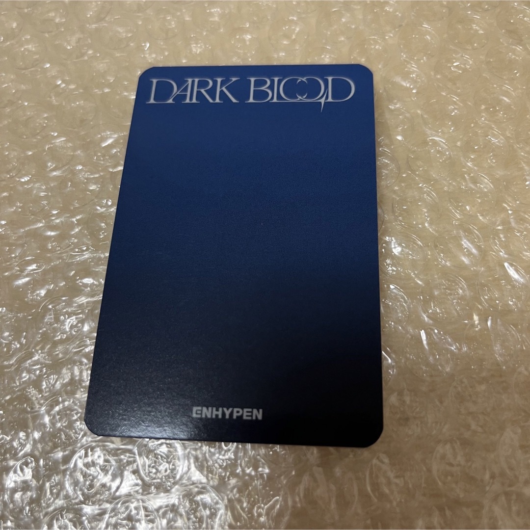 ENHYPEN DARK BLOOD  BDM トレカ ニキ エンタメ/ホビーのCD(K-POP/アジア)の商品写真