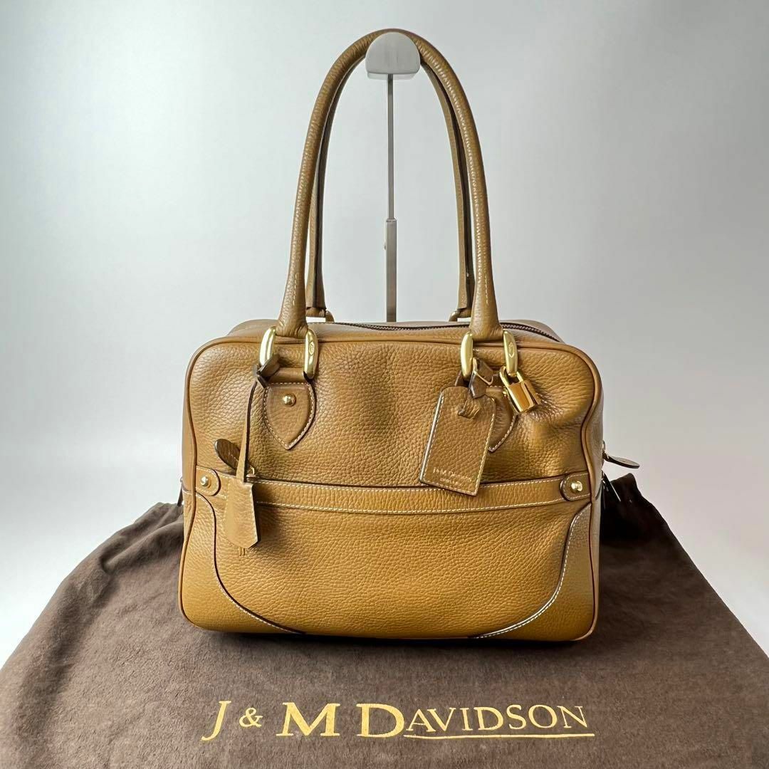 美品 Ju0026M DAVIDSON ジェイアンドエム ハンドバッグ ボストンバッグ-