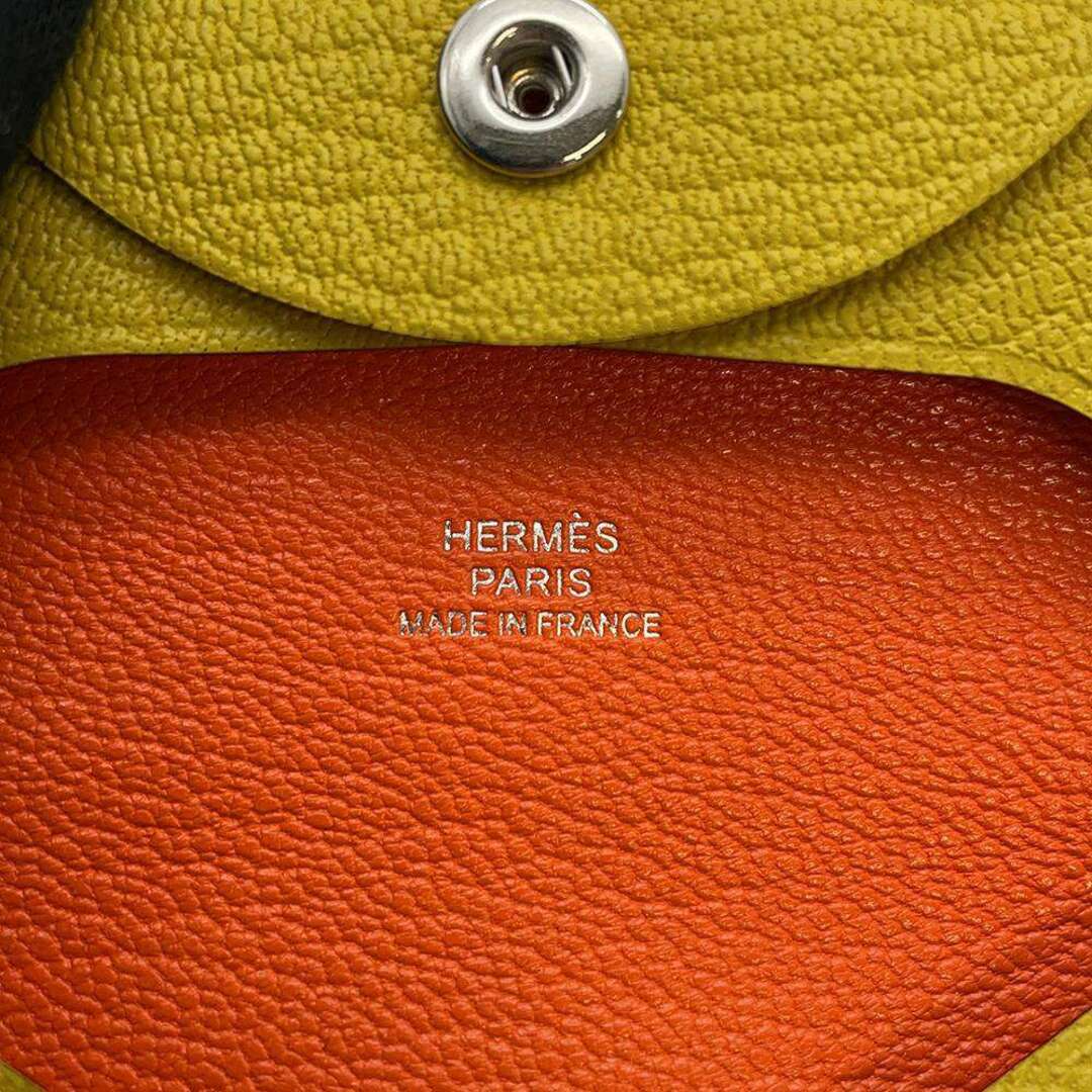 Hermes - エルメス コインケース バスティア ヴェルソ クミン/オレンジ
